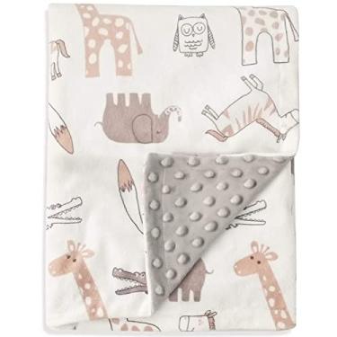 Imagem de Cobertor de bebê Boritar, Brown Animals, 30 x 40 Inch