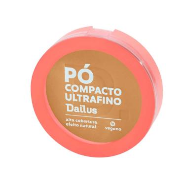 Imagem de Pó Compacto Ultrafino Dailus D6-Médio Vegano com 10g 10g