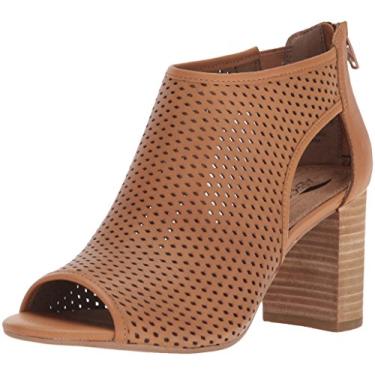 Imagem de Aerosoles Bota feminina de cano curto de alta frequência, Couro marrom escuro, 10