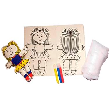 Imagem de Boneca de Pano - Alegria Sem Bateria - Brinquedo Educativo