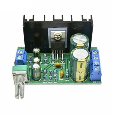 Imagem de TECKEEN CC 12-24V 5W-120W TDA2050 Módulo de placa amplificadora de potência de áudio de um canal 4-16ohm