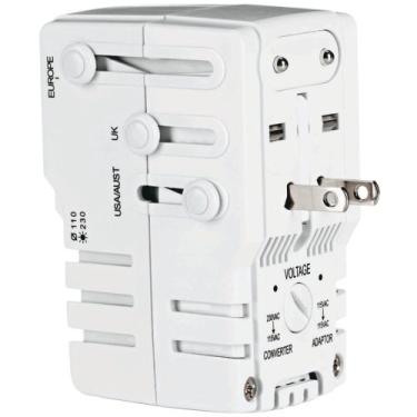 Imagem de Travel Smart By Conair Adapter/Converter Combo with Surge Protection