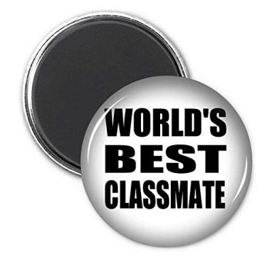Imagem de World's Best Classmate Graduation Season Geladeira Ímã Adesivo Decoração Emblema Presente