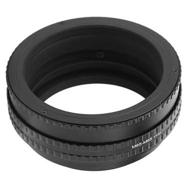 Imagem de Adaptador helicoidal de focagem, para M65‑M65 17-31 mm Anel adaptador de tubo de focagem ajustável lente macro ampliada