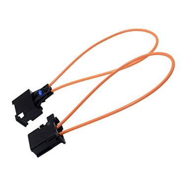 Imagem de Generic A maioria dos adaptadores fêmea e macho de fibra óptica Loop Bypass de fibra óptica, conector universal para rádio e áudio compatível com BMW, para Porsche