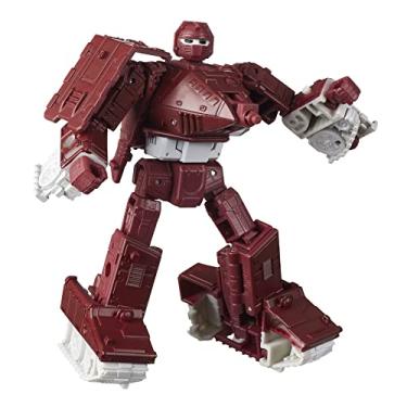 Imagem de Figura Transformers Generations War for Cybertron: Kingdom Deluxe - Warpath - F0671 - Hasbro, Vermelho e cinza