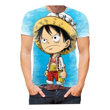 Imagem de Camisa Camiseta One Piece Desenhos Série Mangá Anime Hd 11 - Estilo Kr
