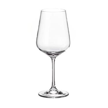 Imagem de Jogo de 6 tacas para vinho tinto Strix em cristal ecologico 450ml A22cm