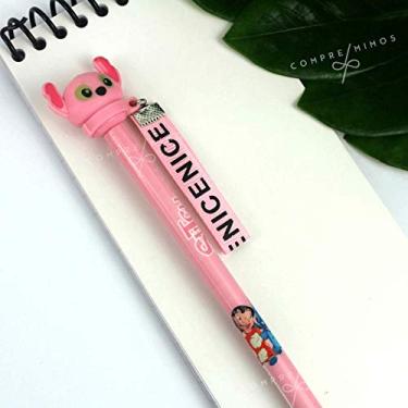 Imagem de Caneta Stitch Little com Carimbo - Tinta Preta 0,5mm