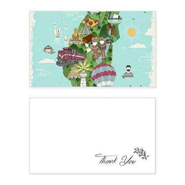 Imagem de Mapa de Taiwan, paisagem, China, viagem, cartão de agradecimento, aniversário, saudações, casamento, agradecimento