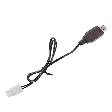 Imagem de KESOTO Cabo de Carga de Bateria Premium 6V USB para L6.2-2P NI-MH/para de Brinquedos RC