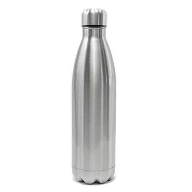 Imagem de Garrafa Térmica de Inox Parede Dupla Prata 500ml