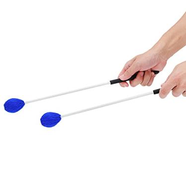 Imagem de Baquetas de lã, cabeça à frente, 2 peças para estudantes de percussão WA09 para profissionais