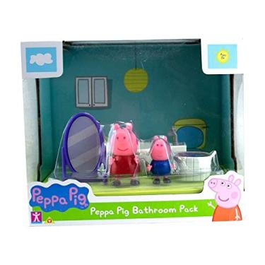 Imagem de Peppa Pig - Cenário Sortidos Banheiro - Peppa E George Sunny