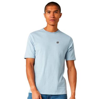 Imagem de Camiseta Diesel Masculina T-Diegos-K30 Light Patch Azul Claro-Masculino