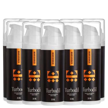 Imagem de Kit 10 Blend Crescimento Barba E Cabelo Turbodil Embaixador 30Ml