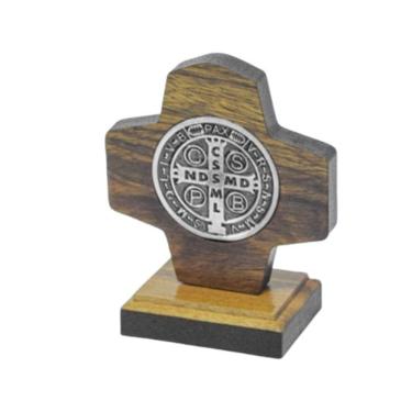 Imagem de Crucifixo Cruz para Painel de Carro ou Mesa 6,5cm