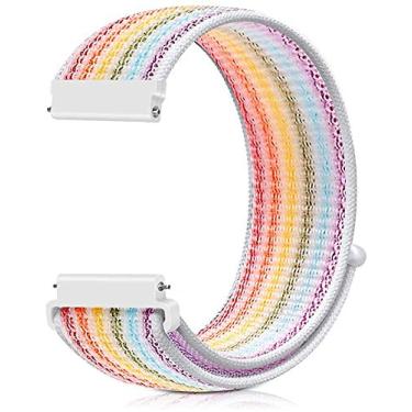 Imagem de Pulseiras NSmart em NYLON para Smartwatch compatíveis com Samsung Galaxy Watch 3 4 5 40mm 42mm 44mm 45mm 46mm - active 1 e 2 - Watch 46mm - Gear S3 Frontier - Amazfit GTR 2 / GTR 3 / GTR 4 / GTS / GTS 2 mini / GTS 3 / GTS 4 mini - BIP 3 - BIP S - Stratos 2 / Stratos 3 - Pace - Hawei GT - Nandos_Stor