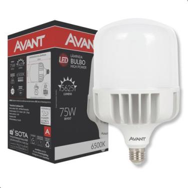 Imagem de Lâmpada Led High Power 75W Bulbo E27 6500K Branco Frio - Avant