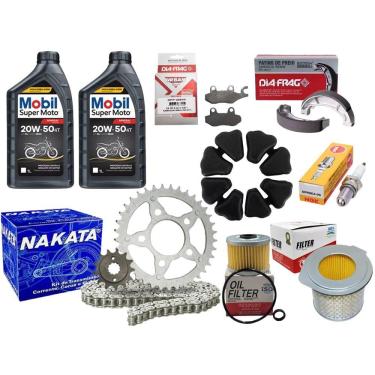 Imagem de Relação, Óleo, Filtros, Vela, Freios, Coxim Cb 300 09 Á 12