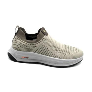 Imagem de Ferricelli Sapatênis Masculino Malha Knit ETR60508 Bege/cast/cafe 38