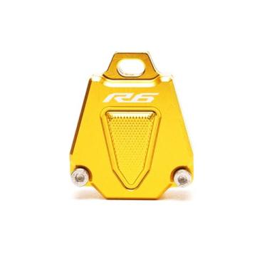 Imagem de YZF-R6 acessórios da motocicleta cnc caso escudo chave da motocicleta capa para yama-&ha yzf r6 2006 2007 -2016 2017 2018 2019 2020 2021 Capas de Chave ( Color : 3 , Size : One size )
