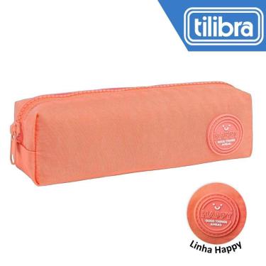 Imagem de Estojo Médio Tilibra Escolar Juvenil Happy
