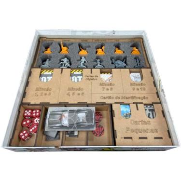 Imagem de Organizador (INSERT MDF) para Zombicide: Rio Z Janeiro