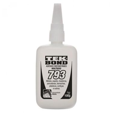Imagem de Colas Adesiva Instantânea Tek Bond 793 100g