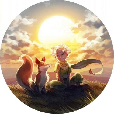 Imagem de Painel Redondo 3D Sublimado Pequeno Príncipe Frd-1054