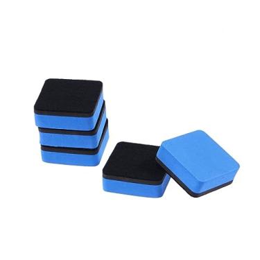 Imagem de Parliky 30 Unidades azulim azulin blue apagador de lousa lavável apagador de quadro branco magnético limpador de placa caixa borracha material escolar filho