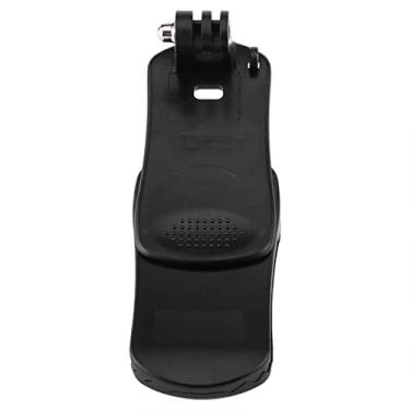 Imagem de CHICHIYANG Clipe de montagem de mochila ABS com rotação de 360° para câmera de ação para acessórios de sessão Go-Pro Hero 5 4