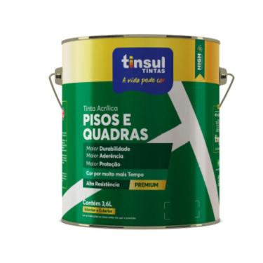 Imagem de Tinta Para Pisos E Quadras Platina 900ml | Tinsul