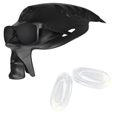 Imagem de RockShell Nosepads de substituição para óculos de sol Oakley Holbrook Metal - Transparente