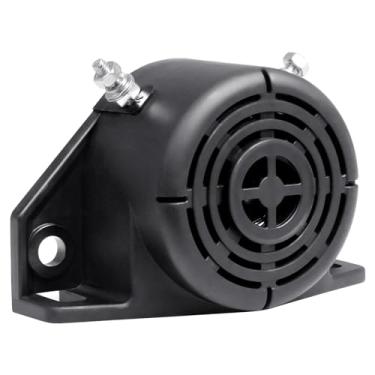 Imagem de CarBole Alarme de ré para cima, resistente 105 dB 12 V-24 V DC Alarme de aviso reverso profissional com tom sonoro muito alto para caminhões, vans, carros, caminhões, veículos pesados