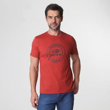Imagem de Camiseta Mormaii Estampa Frente Costas Laranja - Marca De Terceiros