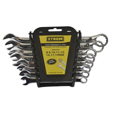 Imagem de Jogo De Chaves Combinadas 8 Peças - H200040 - Strom