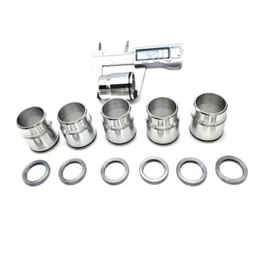 Imagem de shsiyayh 6 peças 3686961 3686883 3687210 Kit de tubo de copo com vedação compatível com motor Cummins ISX ISX15 QSX15 X15