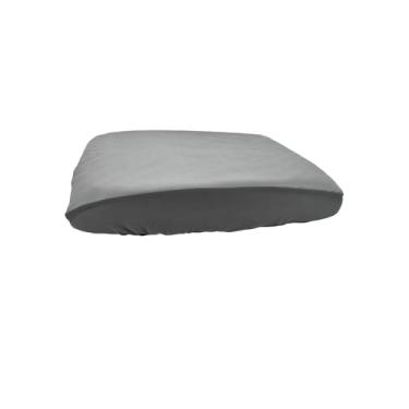 Imagem de EechicSpace Capa de cama de cachorro fácil de limpar resistente ao cabelo 111 x 81 cm cinza