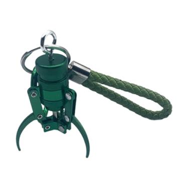 Imagem de Dynwave Chaveiro com pingente de máquina de garra de fliperama de alumínio para homens, meninas, meninos, crianças, presentes de aniversário, Verde