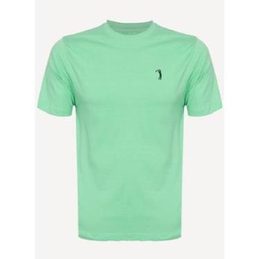 Imagem de Camiseta Verde Limão Lisa Aleatory-Masculino