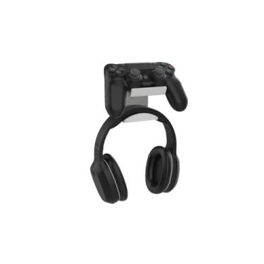 Imagem de Suporte De Parede P/ 1 Controle Xbox One, Ps4, Ps3 E Headset (Branco)