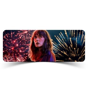 Imagem de Mouse Pad Gamer Stranger Things Joyce - EMPIRE GAMER, 90cm x 35cm