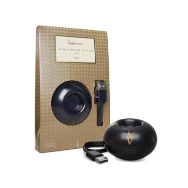 Imagem de Aromatizador Elétrico USB Preto Via Aroma
