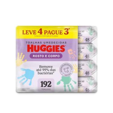 Imagem de Lenço umedecido huggies rosto e corpo one&done