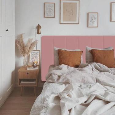 Imagem de Cabeceira Cama Box Casal Kit C/ 7un Modulos Adesivo Dubai - Moduca, Ro