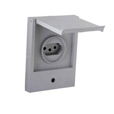 Imagem de Tomada 20A Cinza Aquatic Pial - CEMAR LEGRAND
