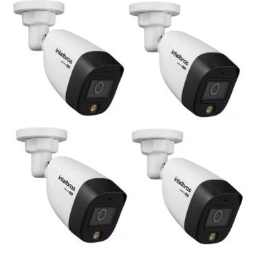 Imagem de kit 4 Câmera Intelbras Vhd 1220b Hdvci Full Hd 1080p Full Color