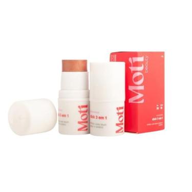 Imagem de Blush Stick 3 Em 1 Longa Duração Vegano Com Vitamina E - Moti, Terraco