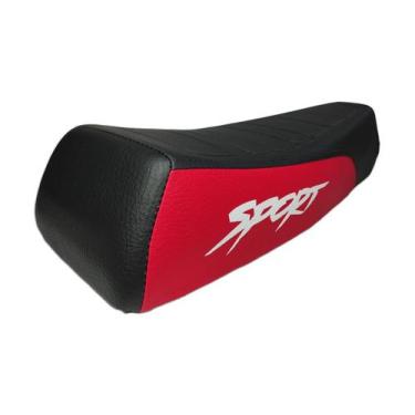 Imagem de Banco Selin De Mobilete Caloi XR Para Bicicleta Bike BMX  Com Costura 